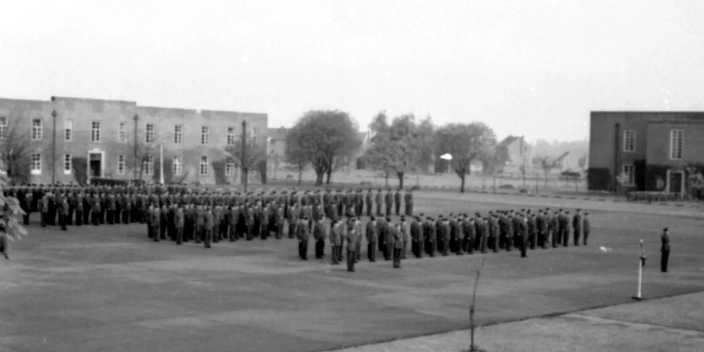 C.O.'s Parade on Parade Ground