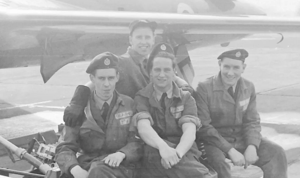Four More Armourers at RAF Leconfield