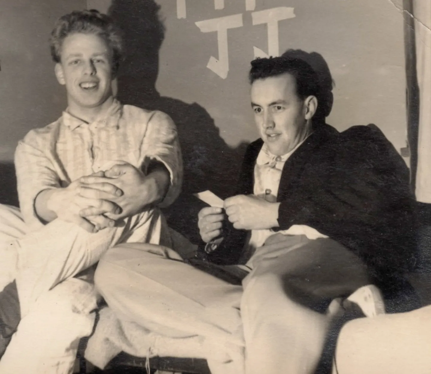 Peter Harrison and James Jamieson at Armourer's Quarters in Leconfield